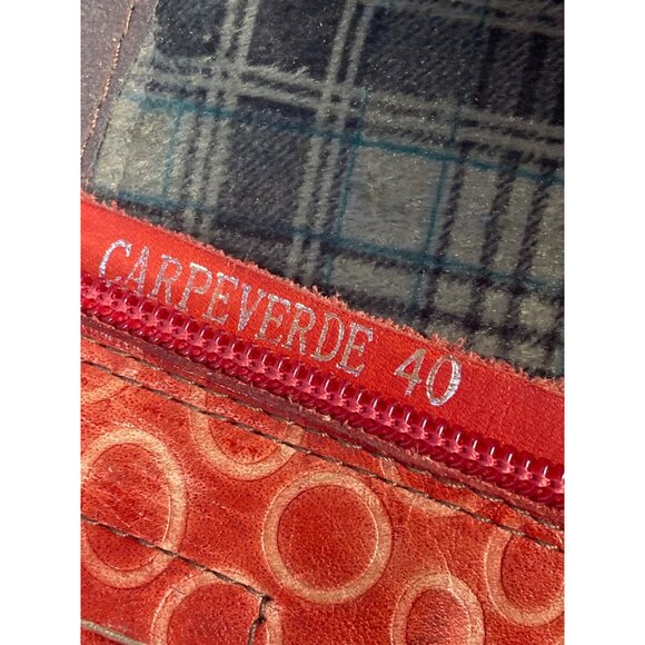 L'Artiste Spring Step Women's 9 EU40 Carpeverde Boots Black Red Multi New Rare - Picture 10 of 12